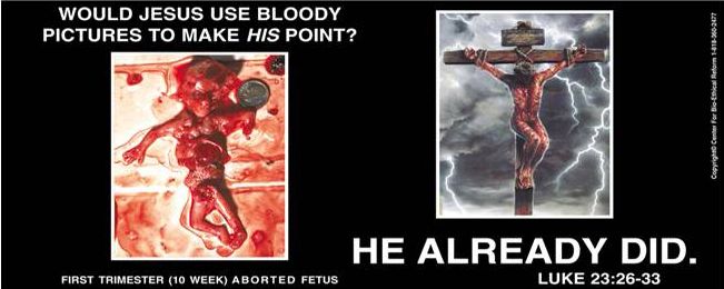 Would Jesus Show a Bloody Picture? Would Jesus Show a Bloody Picture?