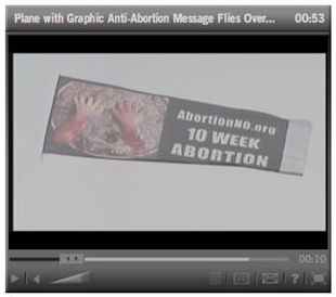 Abortion Photo over Liberty University Abortion Photo over Liberty University