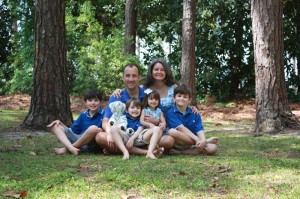 The Cooley Family: Patrick, Nicole, John (13), David (7), Abby (3), and Robert (10)
